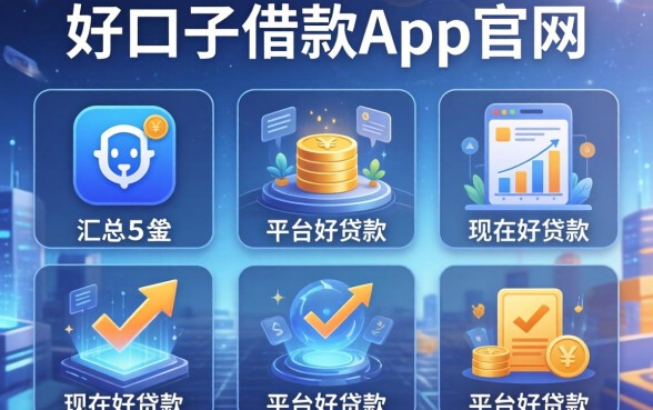 好口子借款app官网，汇总五个现在平台好贷款