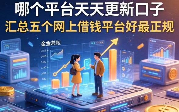 哪个平台天天更新口子，汇总五个网上借钱平台好最正规