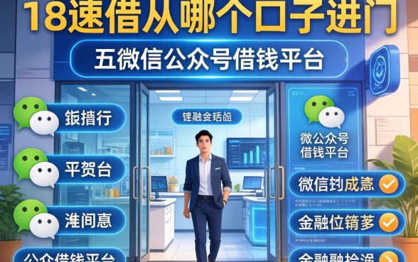 18速借从哪个口子进，整理五个微信公众号借钱平台
