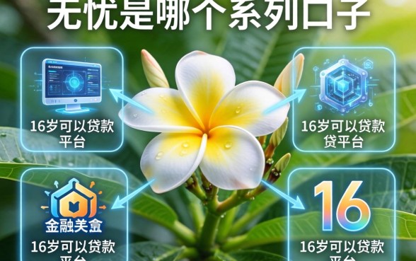 无忧花是哪个系列口子，分析五个16岁可以贷款的平台