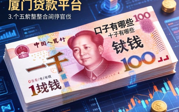 一千块钱的口子有哪些，整合5个厦门贷款平台