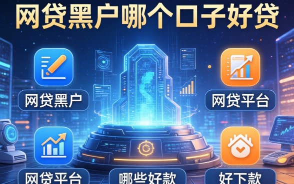 网贷黑户哪个口子好贷，总结五个网贷平台哪些好下款