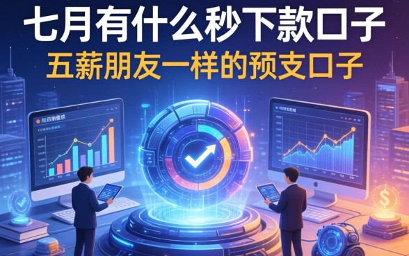 七月有什么秒下款口子，分析五个薪朋友一样的预支口子