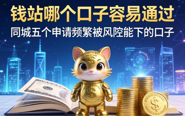 钱站哪个口子容易通过，同城五个申请频繁被风控能下的口子