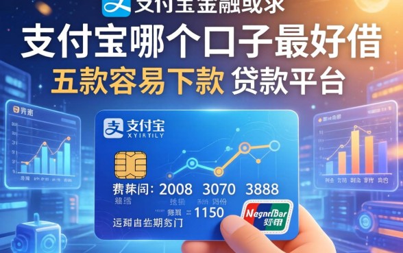 支付宝哪个口子最好借，探讨五款容易下款的贷款平台