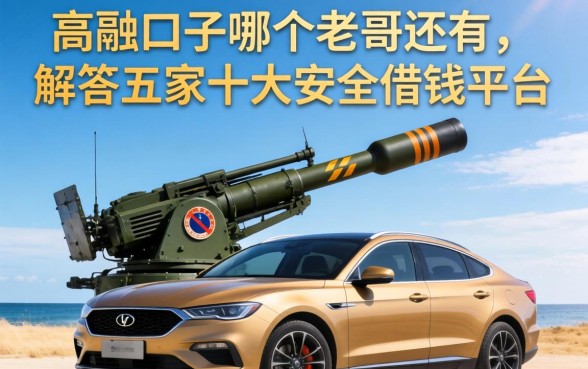 高炮口子哪个老哥还有，解答五家十大安全借钱平台