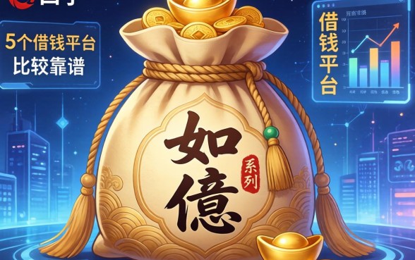 如意袋是哪个系列口子，归纳5个借钱平台比较靠谱