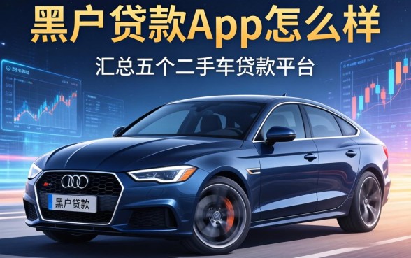 黑户贷款app怎么样，汇总五个二手车贷款平台
