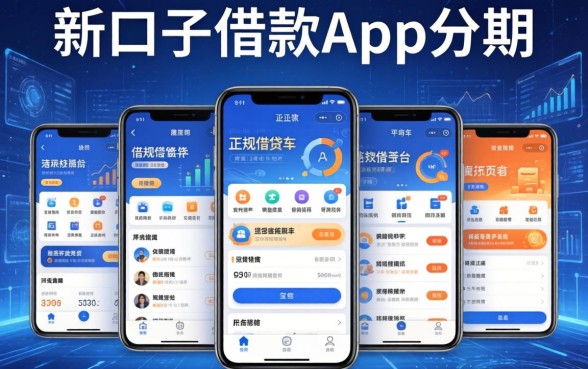 新口子借款app分期，整理五个正规的借钱平台
