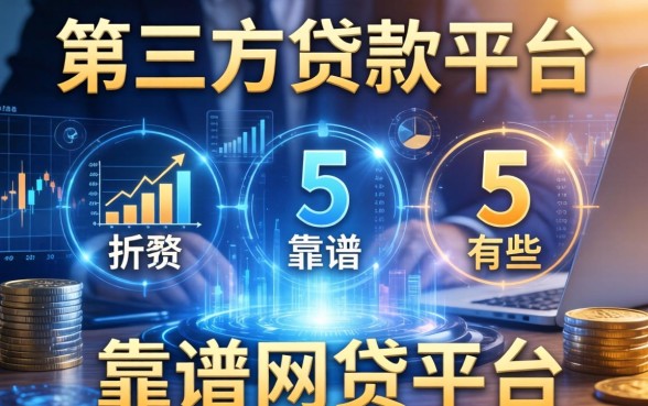 第三方贷款平台有哪些，归纳5个靠谱的网贷平台