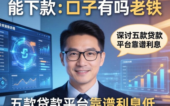 能下款的口子有吗老铁，探讨五款贷款平台靠谱利息低
