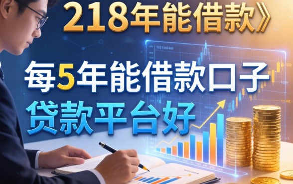 218年能借款的口子，归纳5个企业贷款平台好