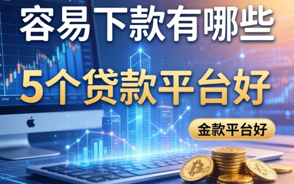 容易下款的网贷有哪些，例举5个贷款平台好