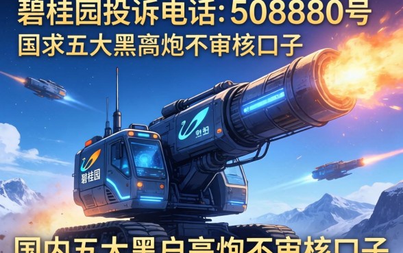 碧桂园的投诉电话号码，国内五大黑户高炮不审核的口子