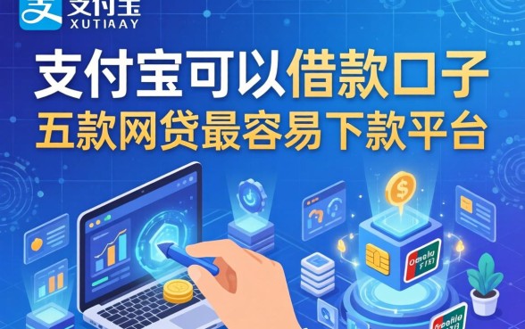 支付宝可以借款的口子，探讨五款网贷最容易下款的平台