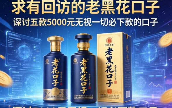 求有回访的老黑花口子，探讨五款5000元无视一切必下款的口子