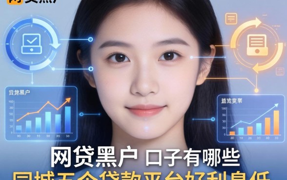 网贷黑户的口子有哪些，同城五个贷款平台好利息低