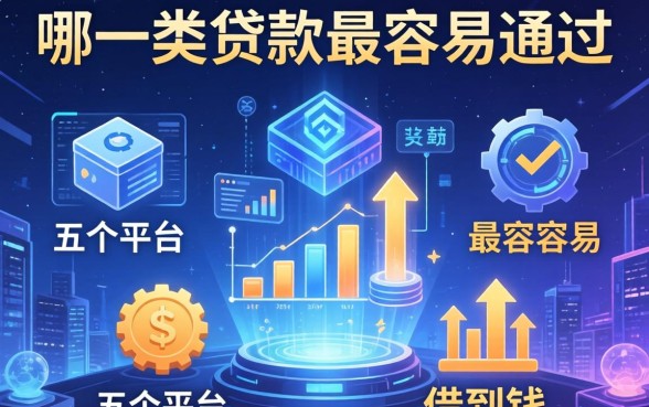 哪一类贷款最容易通过，分析五个平台最容易借到钱的
