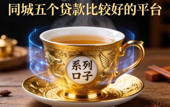 金茶杯系列有哪些口子，同城五个贷款比较好的平台