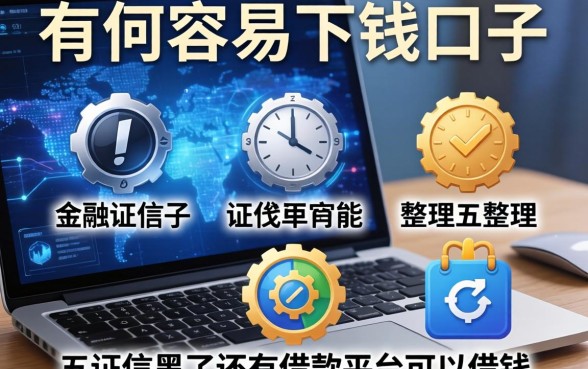 有哪些容易下钱的口子，整理五个征信黑了还有借款平台可以借钱
