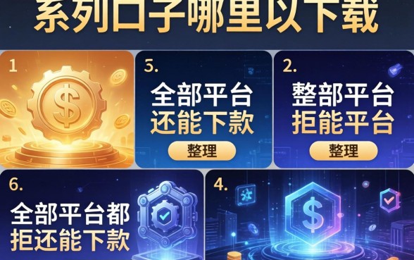系列口子哪里可以下载，整理五个全部平台都拒还能下款的平台