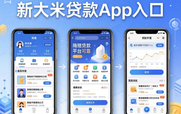 新大米贷款app入口，总结五个那些贷款平台可靠