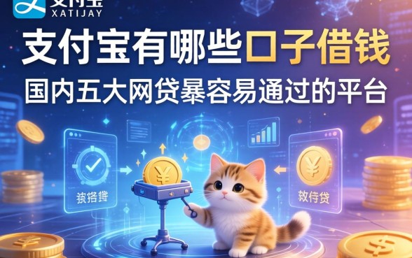 支付宝有哪些口子借钱，国内五大网贷最容易通过的平台