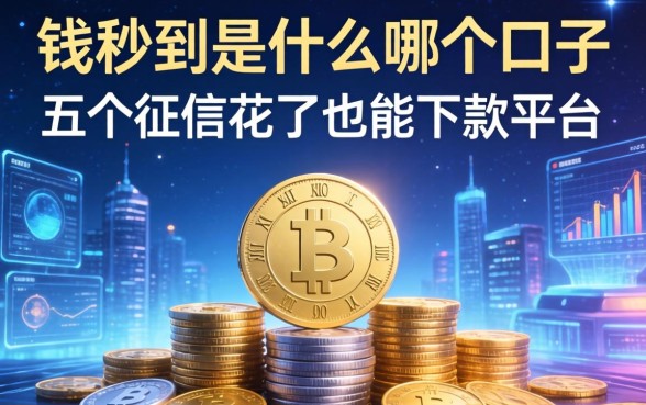 钱秒到是什么哪个口子，总结五个征信花了也能下款的平台