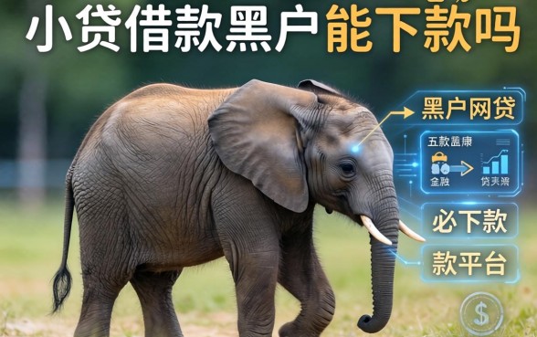 小象借款黑户能下款吗，探讨五款黑户网贷必下款的平台