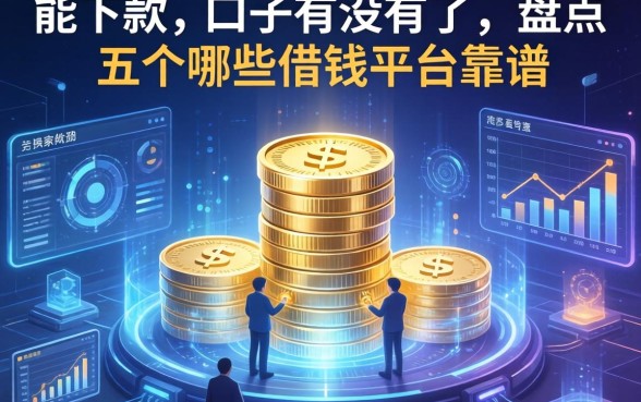 能下款的口子有没有了，盘点五个哪些借钱平台靠谱
