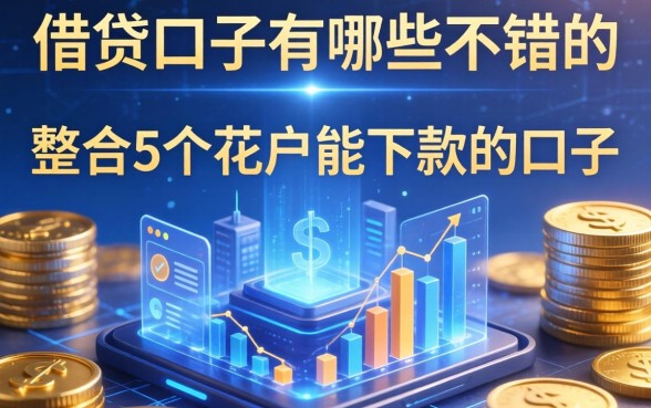 借贷口子有哪些不错的，整合5个花户能下款的口子