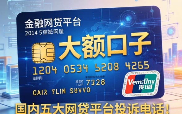 信用卡大额口子有哪些，国内五大网贷平台投诉电话