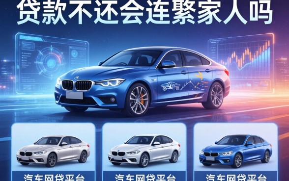 贷款不还会连累家人吗，介绍五个汽车网贷平台