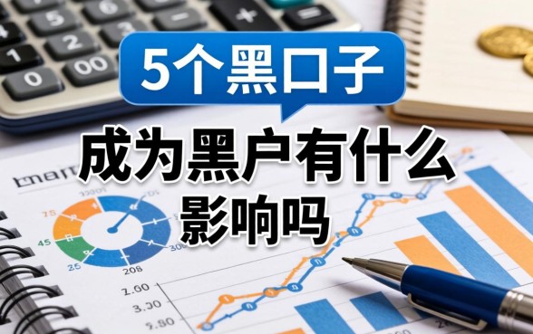 成为黑户有什么影响吗，整合5个黑口子