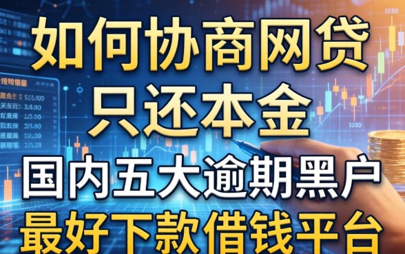 如何协商网贷只还本金，国内五大逾期黑户最好下款的借钱平台