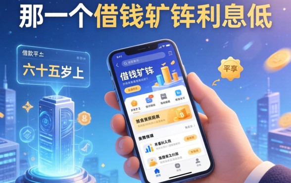 那一个借钱软件利息低，分享五个六十五岁以上借款平台