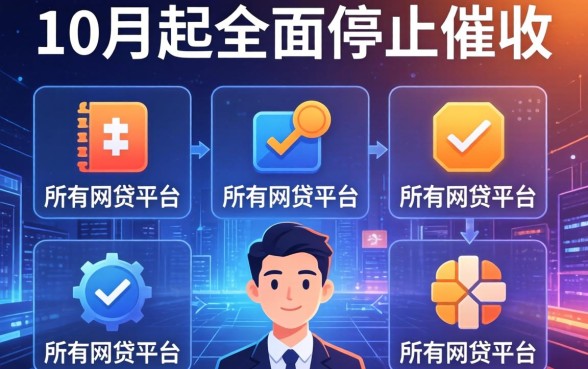 10月起全面停止催收，分析五个所有网贷平台