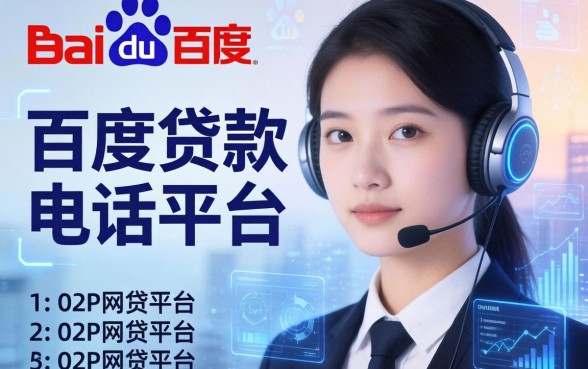 百度贷款平台电话客服，总结五个p2p网贷平台