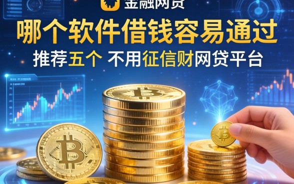 哪个软件借钱容易通过，推荐五个不用征信的网贷平台