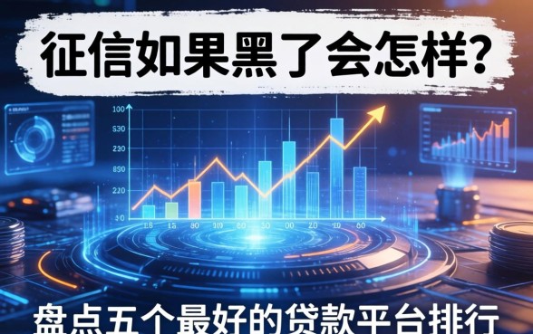 征信如果黑了会怎样吗，盘点五个最好的贷款平台排行