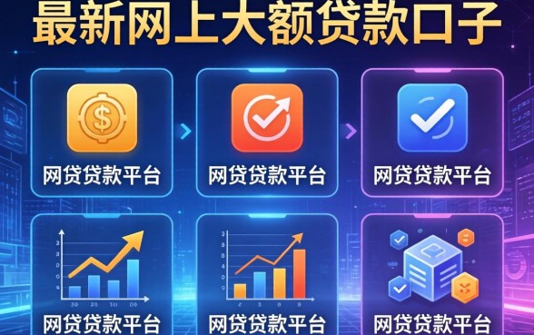最新网上大额贷款口子，分析五个网贷贷款平台