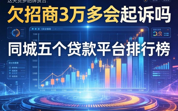欠招商3万多会起诉吗，同城五个贷款平台排行榜