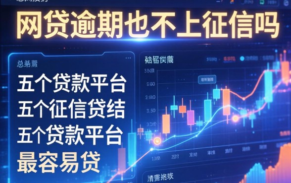 网贷逾期也不上征信吗，总结五个贷款平台最容易贷