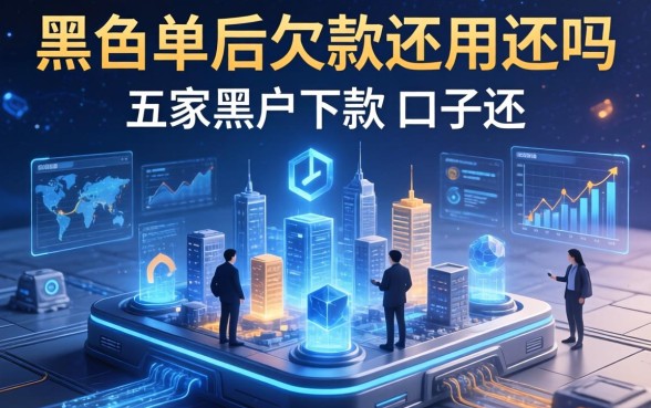 黑名单后欠款还用还吗，解答五家黑户下款的口子还