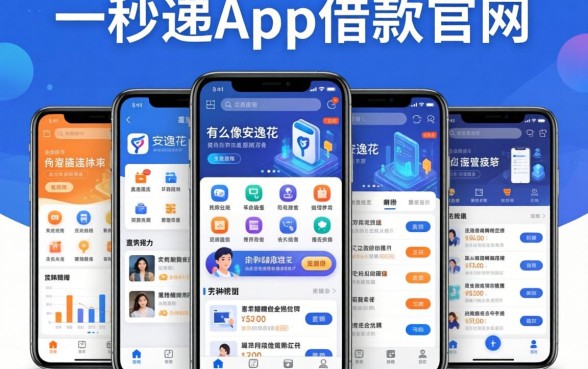 一秒递app借款官网，整理五个有什么像安逸花这种软件