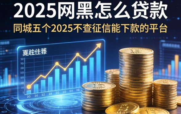2025网黑怎么贷款，同城五个2025不查征信能下款的平台