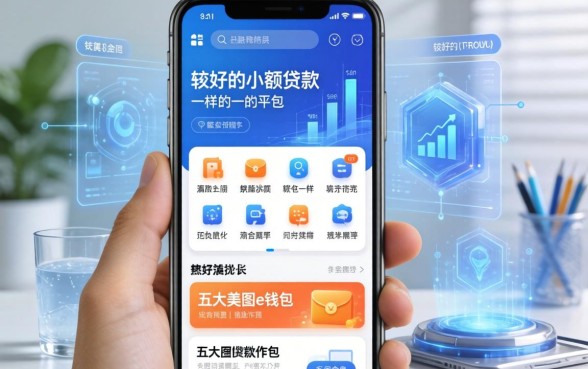 比较好的小额贷款软件，五大美图e钱包一样的平台