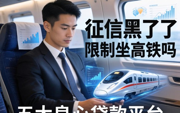 征信黑了限制坐高铁吗，五大良心贷款平台
