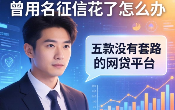 曾用名征信花了怎么办，探讨五款没有套路的网贷平台