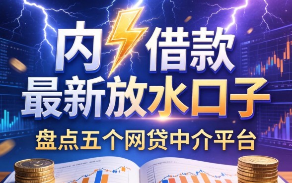 闪电借款最新放水口子，盘点五个网贷中介平台
